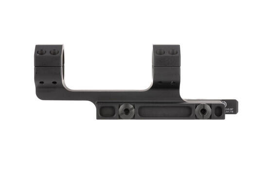 Midwest Industries lightweight QD 1in scope mount weighs just 8.1 ounces yet features high-strength 4-cap rings